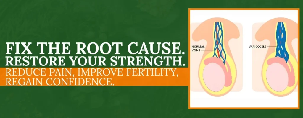 Varicocele Treatment Without Surgery in India