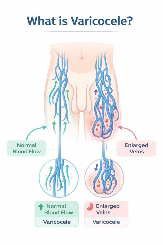 varicocele symptoms