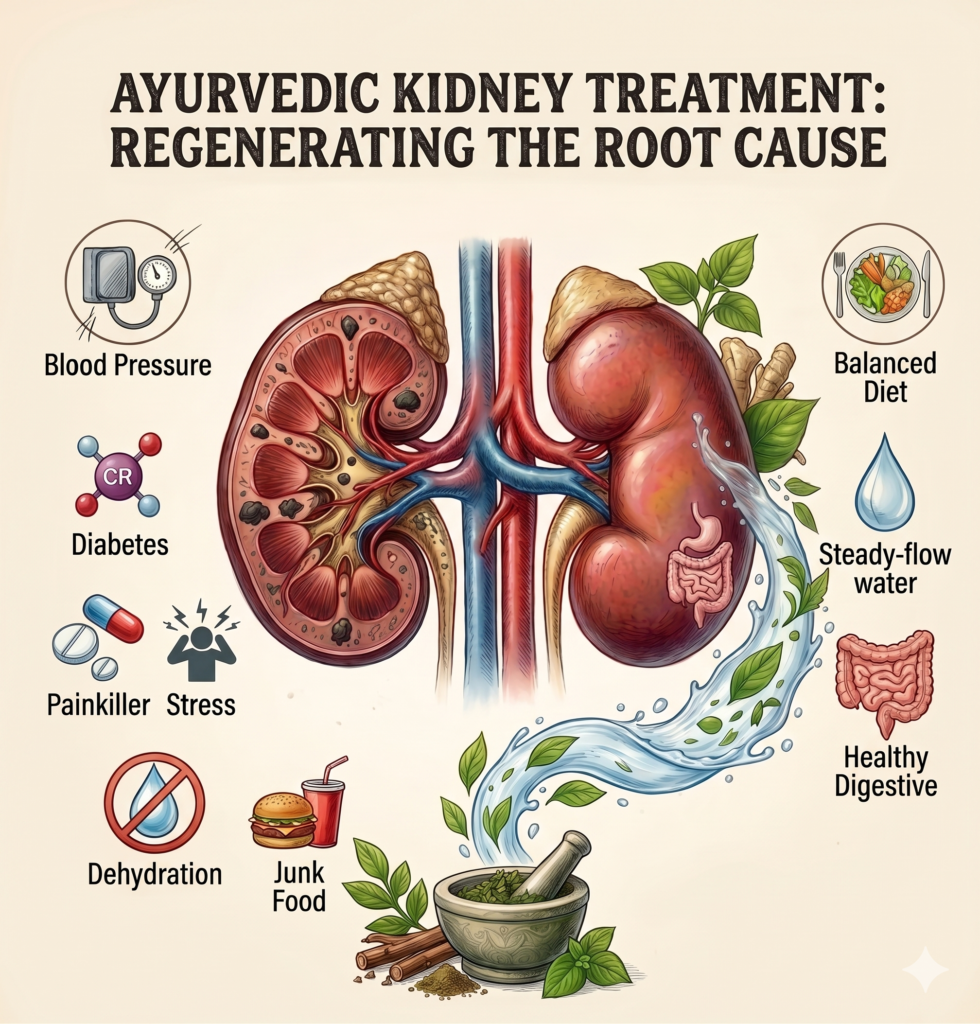 Kidney treatment in ayurveda