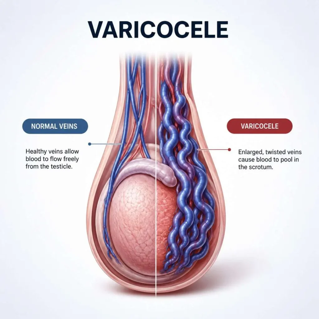 can varicocele cause infertility